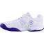 Babolat Mens Pulsion All Court Wimbledon Tennis Shoes - White/Purple - thumbnail image 2