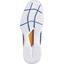 Babolat Mens Jet Mach II Tennis Shoes - White/Pureed Pumpkin - thumbnail image 2
