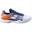 Babolat Mens Jet Mach II Clay Tennis Shoes - White/Orange - thumbnail image 1