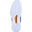 Babolat Mens Jet Mach II Clay Tennis Shoes - White/Orange - thumbnail image 2