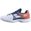 Babolat Mens Jet Mach II Clay Tennis Shoes - White/Orange - thumbnail image 3