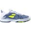Babolat Mens Jet Tere Tennis Shoes - White/Dark Blue - thumbnail image 1