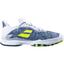 Babolat Mens Jet Tere Clay Tennis Shoes - White/Dark Blue - thumbnail image 1
