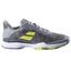 Babolat Mens Jet Tere Clay Tennis Shoes - Grey/Aero - thumbnail image 1
