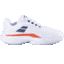 Babolat Mens Jet Tere 2 Tennis Shoes - White/Red - thumbnail image 1