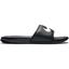 Nike Benassi Swoosh Flip Flops - Black - thumbnail image 1