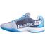 Babolat Womens Jet Mach I Tennis Shoes - Silver/Blue - thumbnail image 2