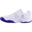 Babolat Womens Pulsion Wimbledon Tennis Shoes - White/Purple - thumbnail image 2