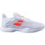 Babolat Womens Jet Tere Tennis Shoes - White/Coral