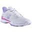 Babolat Womens Jet Tere Tennis Shoes - White/Lavender - thumbnail image 2