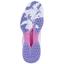 Babolat Womens Jet Tere Tennis Shoes - White/Lavender - thumbnail image 5