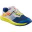 Babolat Kids Pulsion Velcro Tennis Shoes - Dark Blue/Sulphur Spring