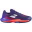 Babolat Kids Jet Mach 3 Tennis Shoes - Purple/Red - thumbnail image 1