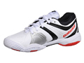 Babolat Boys V-Pro 2 Junior Tennis Shoes - White/Red - thumbnail image 3