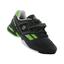 Babolat Boys Propulse 5 BPM Wimbledon Junior Tennis Shoes - Black/Green - thumbnail image 2