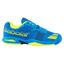 Babolat Kids Jet Tennis Shoes - Blue/Yellow - thumbnail image 2