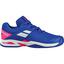 Babolat Kids Propulse Tennis Shoes - Princess Blue/Fandango Pink - thumbnail image 1