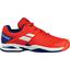 Babolat Kids Propulse Tennis Shoes - Bright Red/Estate Blue - thumbnail image 1