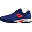 Babolat Kids Pulsion Tennis Shoes - Estate Blue/Orange - thumbnail image 2