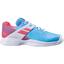 Babolat Kids Propulse Tennis Shoes - Sky Blue/Pink - thumbnail image 1