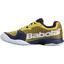 Babolat Kids Jet Clay Court Tennis Shoes - Dark Yellow/Black - thumbnail image 2