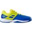 Babolat Kids Pulsion Carpet Tennis Shoes - Blue/FluoAero - thumbnail image 1