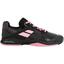 Babolat Kids Propulse Tennis Shoes - Black/Geranium Pink - thumbnail image 1