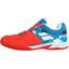 Babolat Kids Pulsion Tennis Shoes - Tomato Red/Blue Aster - thumbnail image 4