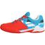Babolat Kids Pulsion Clay Tennis Shoes - Tomato Red/Blue Aster - thumbnail image 4