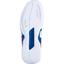 Babolat Kids Pulsion Indoor Carpet Tennis Shoes - White/Dazzling Blue