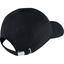 Nike Metal Swoosh Sportswear Cap - Black/Silver - thumbnail image 2