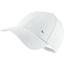Nike Metal Swoosh Sportswear Cap - White/Silver - thumbnail image 1