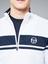 Sergio Tacchini Mens Damarindo Jacket - White/Navy - thumbnail image 5
