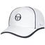 Sergio Tacchini Tech Cap - White/Navy - thumbnail image 1