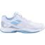 Babolat Womens Pulsion Tennis Shoes - Silver/Sky Blue - thumbnail image 1