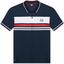 Sergio Tacchini Mens Ishen Polo Shirt - Navy/White - thumbnail image 1