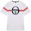 Sergio Tacchini Mens Izan T-Shirt - White - thumbnail image 1