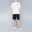 Sergio Tacchini Mens Chevron Polo - White/Navy - thumbnail image 1