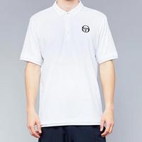 Sergio Tacchini Mens Chevron Polo - White/Navy