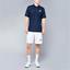 Sergio Tacchini Mens Chevron Polo - Navy/White - thumbnail image 1