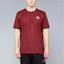 Sergio Tacchini Mens Chevron T-Shirt - Bordeaux/White - thumbnail image 2