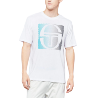 Sergio Tacchini Mens Fargo T-Shirt - White/Blue Bird