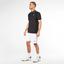 Sergio Tacchini Mens Young Line Pro Tennis Polo - Black/White - thumbnail image 4