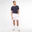 Sergio Tacchini Mens Young Line Pro Tennis Shorts - White/Navy - thumbnail image 3