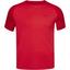 Babolat Boys Play Crew Neck Tee - Tomato Red - thumbnail image 1