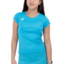 Babolat Girls Play Cap Sleeve Tee - Cyan Blue - thumbnail image 1
