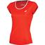 Babolat Girls Core Flag Club Tee - Fiery Red - thumbnail image 2