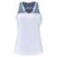 Babolat Girls Play Tank Top - White/Heather Blue - thumbnail image 1