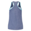 Babolat Girls Play Tank Top - White/Heather Blue - thumbnail image 2