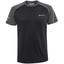 Babolat Mens Play Crew Neck Tee - Black/Grey - thumbnail image 1